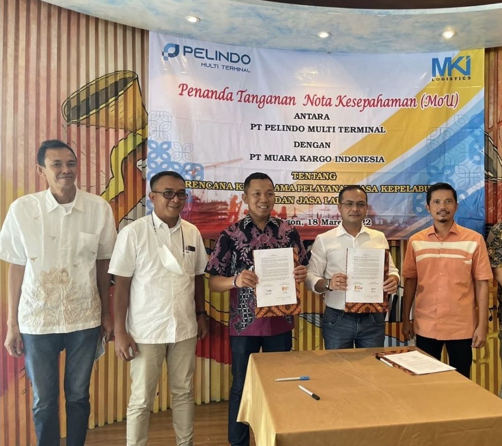 MoU signing with Pelindo Multi Terminal